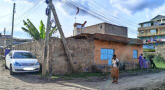 Corner Plot FOR SALE in Githurai Progressive, 3 Br Bungalow on it